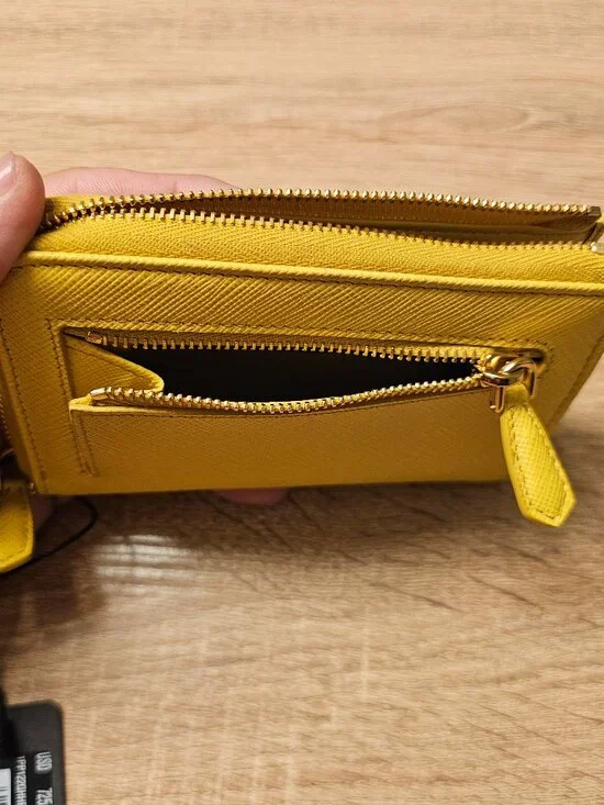 Prada Saffiano Leather Key & Coin Purse - Picture 9 of 9